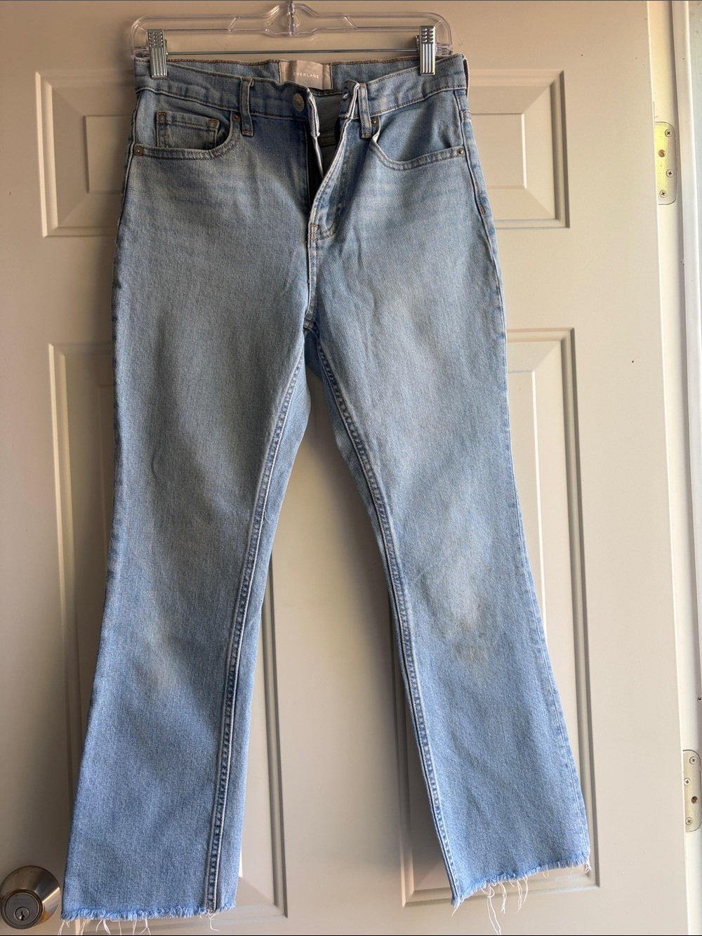 Everlane Light Blue Flare Jeans